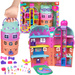 Polly Pocket Domek Lodowy Deser Gelato House zestaw z figurkami i akcesoriami 25+ elementów