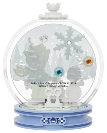 Klocki konstrukcyjne Pantasy Mały Książę Zimowa melodia Winter Melody Le Petit Prince 63 elementy