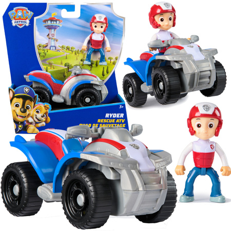 Psi Patrol Ryder Pad Tablet Rydera Z Dźwiękami Zestaw Ryder Pojazd + figurka