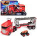 Monster Jam zestaw z transporterem i pojazdem 1:64 Launch n' Go Hauler Max-D