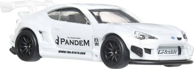 Hot Wheels Premium Circuit Legends auto Pandem Subaru BRZ 7 cm