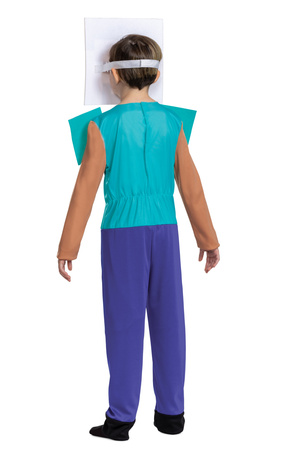 Minecraft kostium strój karnawałowy Steve 127-136 cm (7-8 lat)