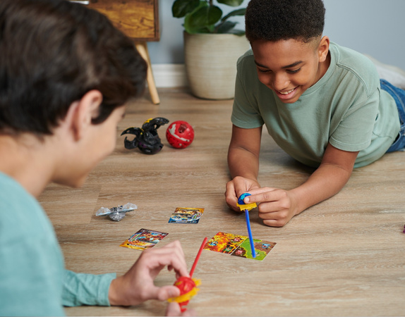 Zestaw Bakugan Starter Pack Gra strategiczna zestaw startowy 3 figurki Special Attack Dragonoid