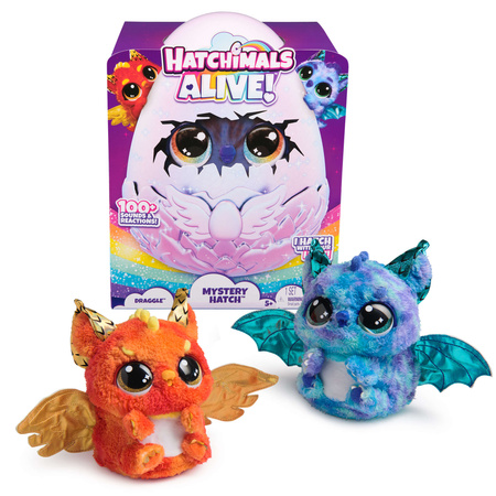 Hatchimals Alive! Hungry Hatchimals figurki i akcesoria do karmienia