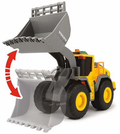 Spychacz koparka Volvo ze światłem i dźwiękiem