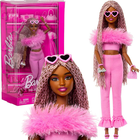 Barbie Lalka Kolekcjonerska Deluxe Style z Warkoczykami w stylu Barbiecore