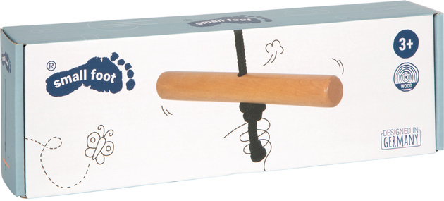 Wytrzymała Drewniana Huśtawka Linowa Drążek