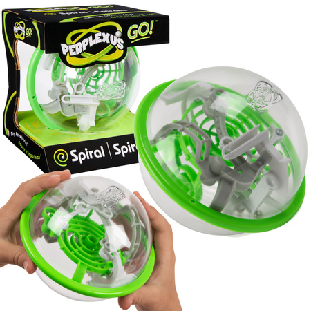 Perplexus Go Kula Spirala Labirynt 3d Gra Logiczna Spin Master