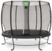 Trampolina ogrodowa z siatką zabezpieczającą Lotus Classic 305 cm czarna