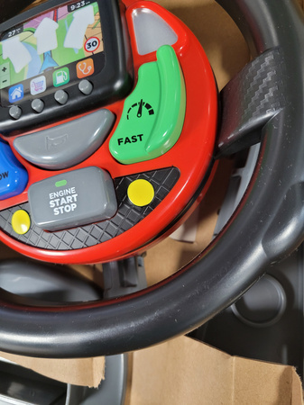 OUTLET Kierownica Interaktywna Dla Dzieci Dźwięk Światło Symulator jazdy Casdon PO ZWROCIE