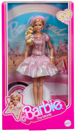 Barbie Film Lalka Kolekcjonerska w różowej sukience The Movie