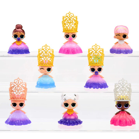 L.O.L. Surprise kula niespodzianka Księżniczka Princess Baby Sisters Series laleczka