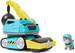 Psi Patrol Rubble&crew Charger I Motor Pojazdy Budowlane Dźwig I Niszcząca Kula + 2 Figurki