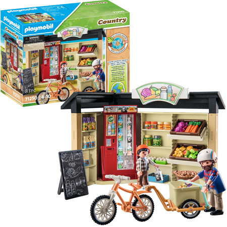 Playmobil Country Zestaw Wiejski sklep całodobowy 83 elementy