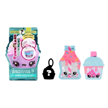 Zestaw Perfumy Yummi Land Num Noms Saszetka Słodkie Zapachy do Ciała dla Dzieci