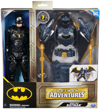 OUTLET DC Comics Batman Adventures duża figurka lalka mroczny rycerz nocnego nieba 30 cm + akcesoria USZKODZONY