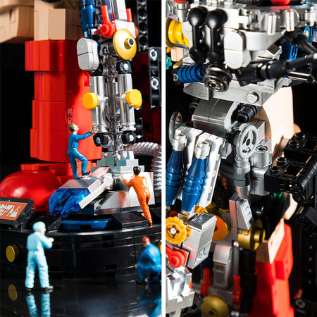 Klocki konstrukcyjne Pantasy Astro Boy figurka Mechaniczny Astro Boy 1257 elementów