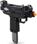 Cada C81008W Klocki broń strzela pistolet maszynowy Micro UZI + amunicja
