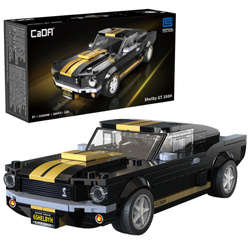 Klocki konstrukcyjne CaDA wyścigówka Samochód wyścigowy Shelby GT 350H Auto sportowe 285 elementów