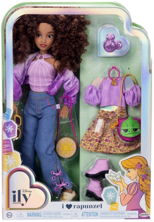 Disney ILY 4ever modna lalka z motywem Roszpunka i zestawem akcesoriów 30 cm