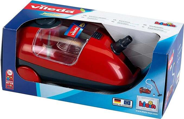 Odkurzacz Vileda czerwony dla dzieci Klein