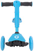 Evo Regulowana Trójkołowa Hulajnoga dla Dzieci 2w1 Jeździk Cruiser z Siedziskiem Jasnoniebieski