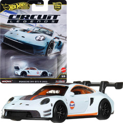Hot Wheels Premium Circuit Legends auto Porsche 911 GT3 R (992) 7 cm