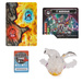 Bakugan Diamond Nillious Biała figurka bitewna transformująca + karty