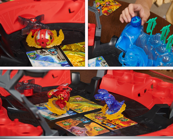 Zestaw Bakugan Starter Pack Gra strategiczna zestaw startowy 3 figurki Special Attack Nillious