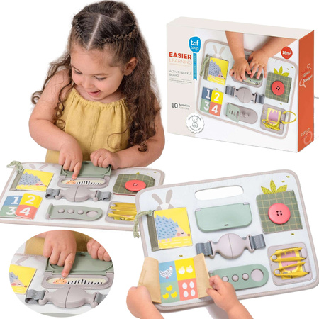 Tablica Aktywności Manipulacyjna Sensoryczna Rozwój Taf Toys