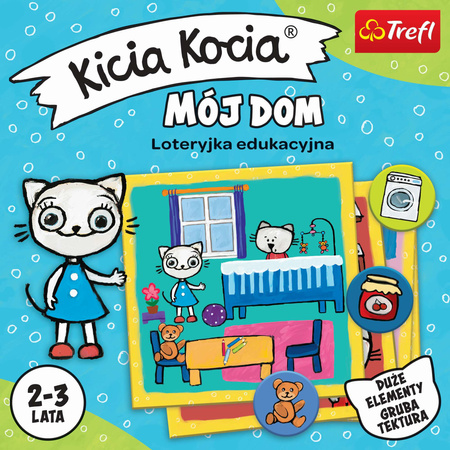 Gra Kicia Kocia Mój Dom Edukacyjna Trefl 2+