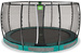 Trampolina ogrodowa Allure Premium do gruntu z siatka 427 cm zielona 