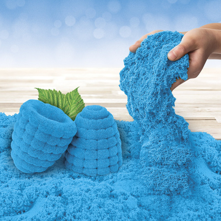 Piasek Kinetyczny Niebieski Pachnący Zapachowy Jagody Scents Kinetic Sand 227g