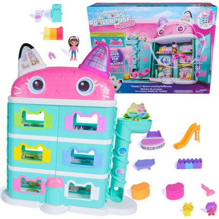  Koci Domek Gabi Film Zestaw Wielki Domek z windą i laleczką Gabi Gabby's Dollhouse the Movie