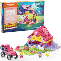 Klocki konstrukcyjne Mini Waffle Farmer Urocze Ranczo 112 elementów Marioinex