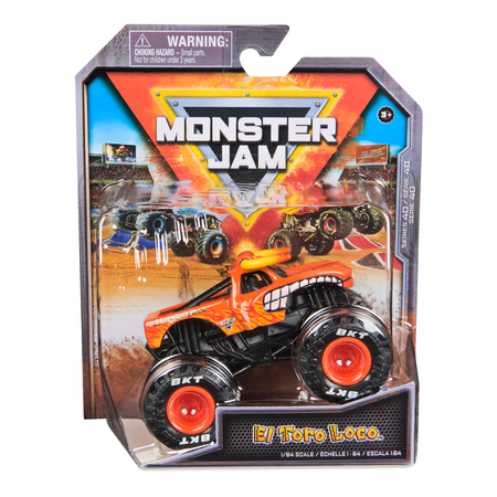 Monster Jam Auto Monster Truck seria 40 pojazd El Toro Loco 1:64