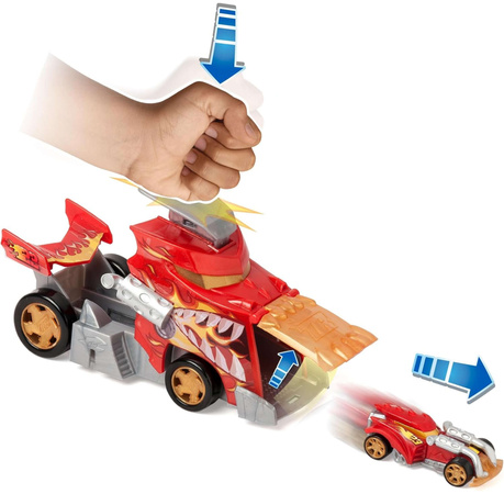 T-Racers Mix'N Race Fire Zestaw Launcher Truck Ciężarówka z wyrzutnią pojazdy
