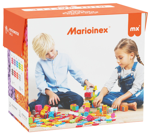 Klocki konstrukcyjne Mini Waffle zestaw 300 elementów Marioinex