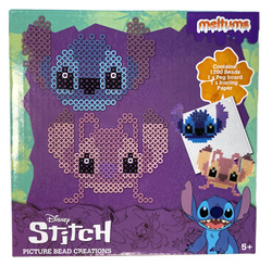 Stitch DISNEY Zestaw koralików do tworzenia obrazków Iron Beads 1200 elementów