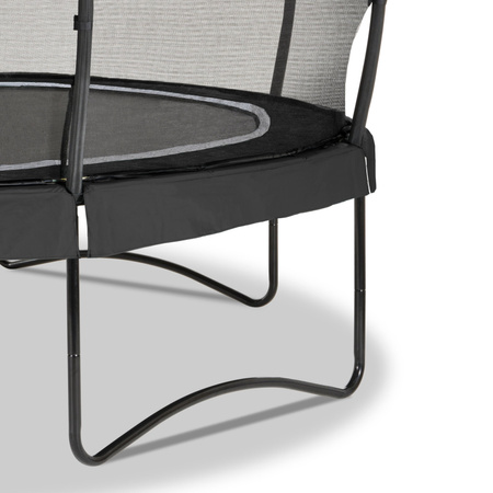 Trampolina ogrodowa z siatką zabezpieczającą Allure Premium 366 cm czarna