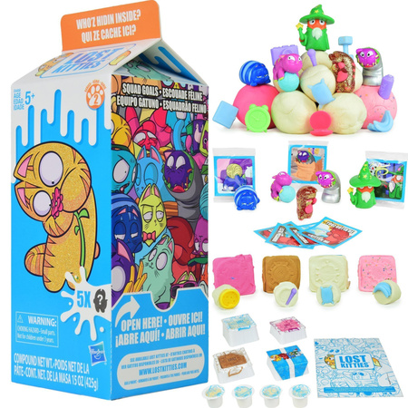 2 x Hasbro Lost Kitties Zagubione Kotki 2 x 5-pak Duży Zestaw figurki niespodzianki mleko mleczko