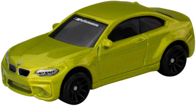 Hot Wheels Silver auto BMW M2 2016 Pojazd Osobowy Złoty Samochód