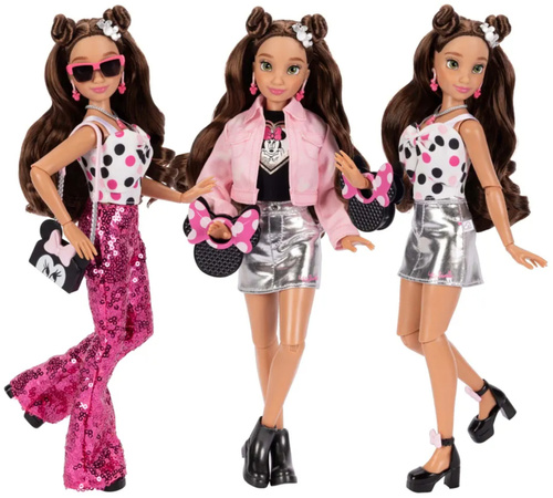 Disney ILY 4ever modna lalka z motywem Myszki Minnie i zestawem akcesoriów 30 cm