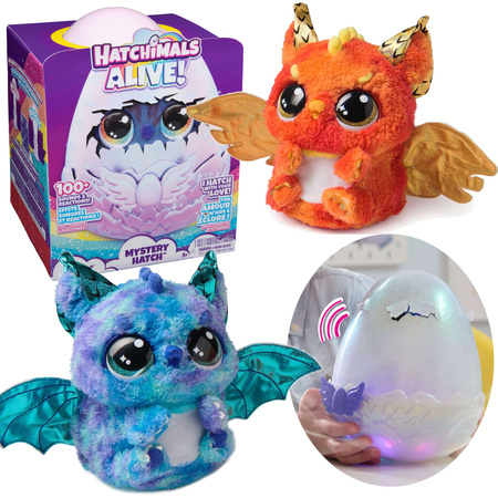 Hatchimals Alive! Hungry Hatchimals figurki i akcesoria do karmienia