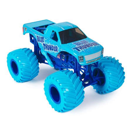 Monster Jam Metalowy Pojazd 1:24 Blue Thunder