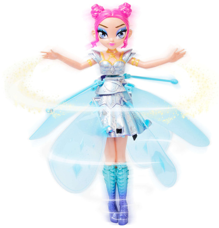 Hatchimals Pixies Crystal Flyers latająca wróżka niebieska Starlight Idol Pop Star