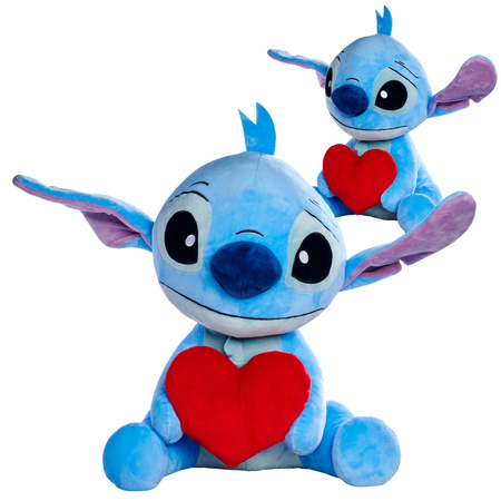 Disney Lilo&Stitch Maskotka Stitch z Serduszkiem pluszak 47 cm