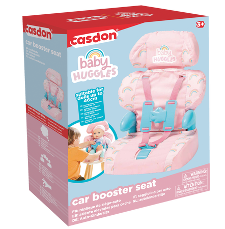 Lalka New Born Baby 35 Cm + Fotelik Samochodowy Z Pasami Baby Huggles Do 46 Cm Casdon