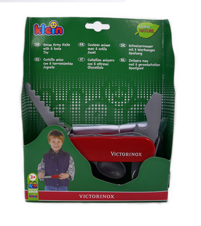 Scyzoryk szwajcarskiej armii Victorinox zabawkowy dla dzieci Klein