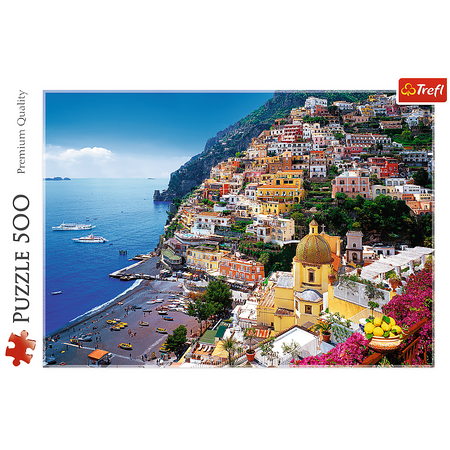 Puzzle 500 Positano Włochy Trefl